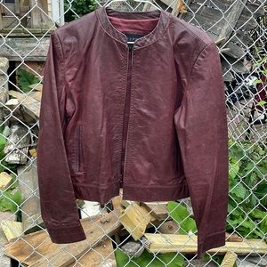 Burgundy Express Jacket